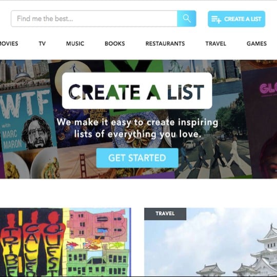 Use Tribalist to Curate Your Lists