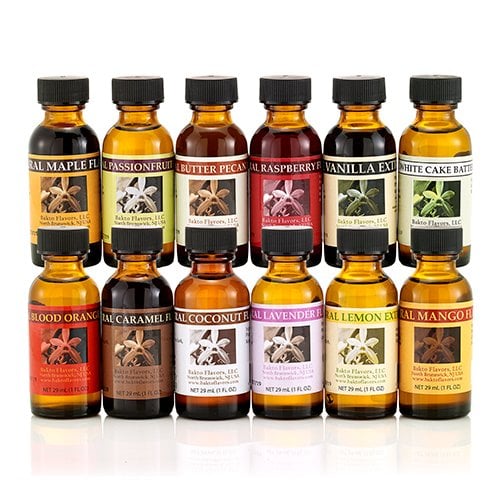 Baker's Best Collection Natural Flavors & Extracts Baking Gifts