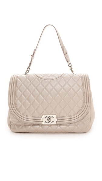 I am a handbag girl and that’s always where I head first when I want to splurge. I’ve got my sights set on a Chanel Boy bag ($5,750).