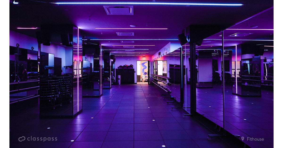 FitHouse Blacklight Studio Zoom Background Download GymStyle Zoom