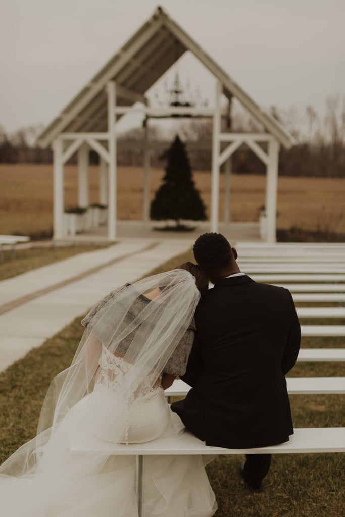 Outdoor North Pole Christmas Wedding Ideas