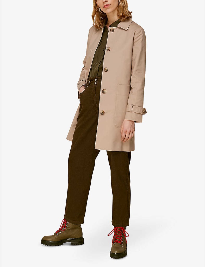 Whistles Single-Breasted Trench Coat
