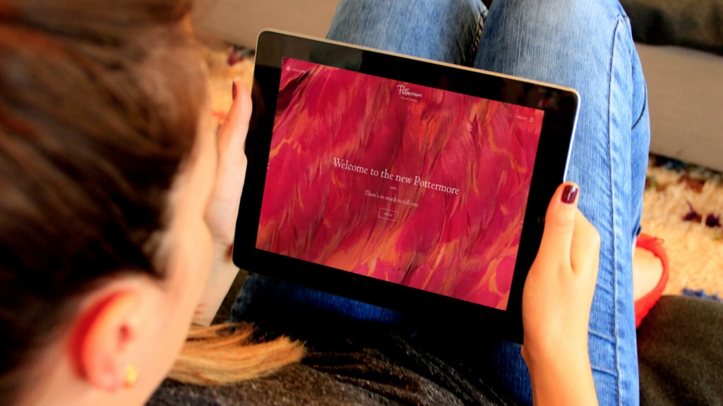 New Pottermore Website