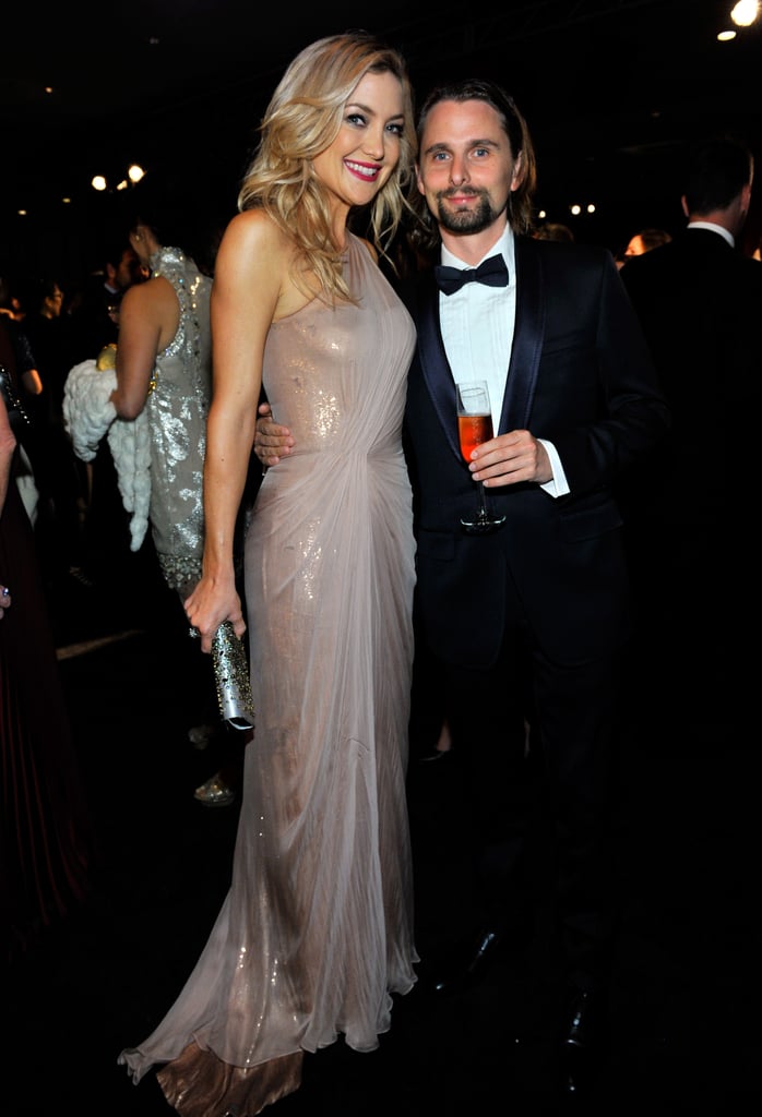 Kate Hudson and Matthew Bellamy were one of the celebrity couples at the gala.