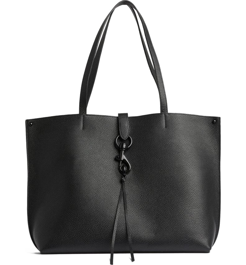 A Staple Black Bag: Rebecca Minkoff Stella Leather Tote