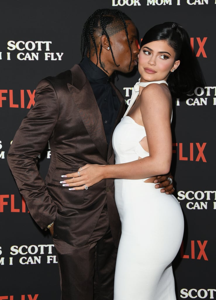 Kylie Jenner and Travis Scott at Travis Scott: Look Mom I Can Fly Premiere