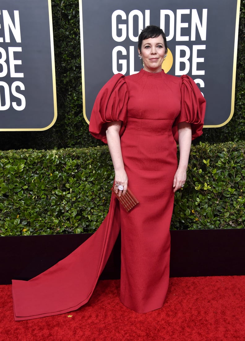 Olivia Colman at the Golden Globes 2020