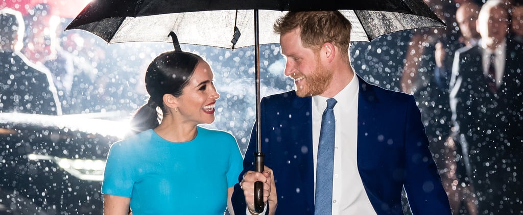 Meghan Markle's Blue Victoria Beckham Dress 2020