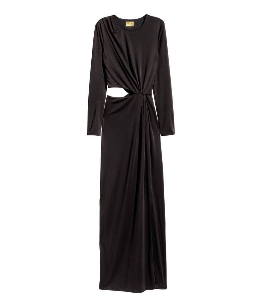 H&M Draped Maxi Dress