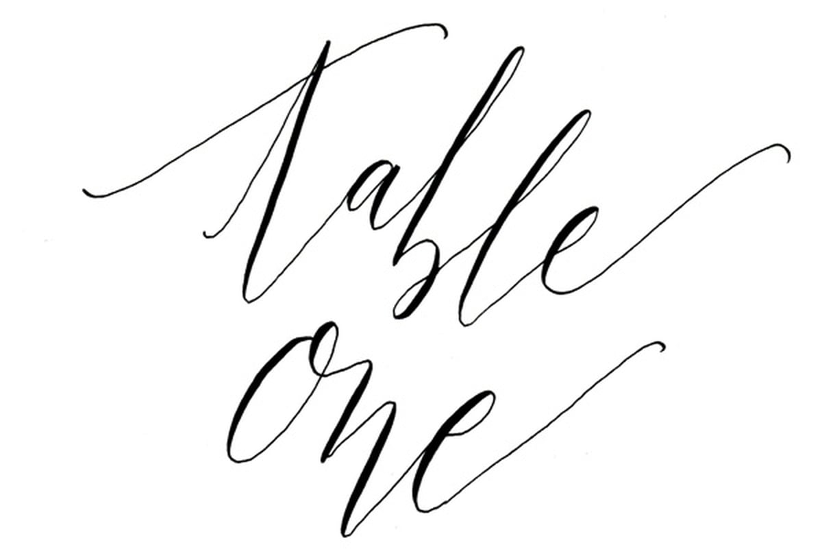 Free Wedding-Table Printables | POPSUGAR Smart Living