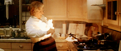 When Mrs. Doubtfire Learns to Cook