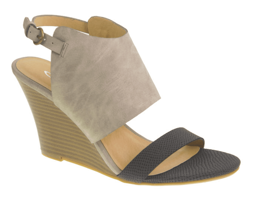 CL by Chinese Laundry Baja Two-Tone Wedge Sandal ($49)