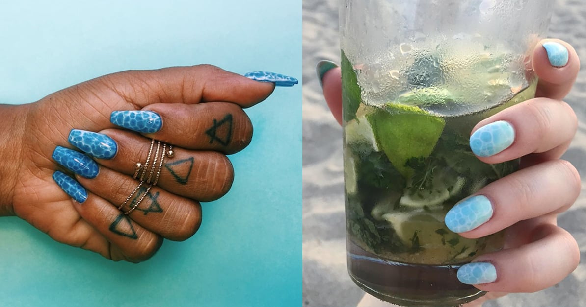 Water Nail Art Ideas POPSUGAR Beauty