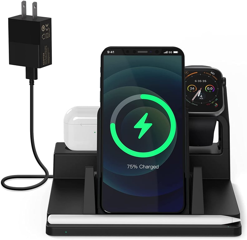 A 4-in-1 Apple Charging Station: Nexgadget 4-in-1 Qi-Certified 15W Fast Wireless Charging Station