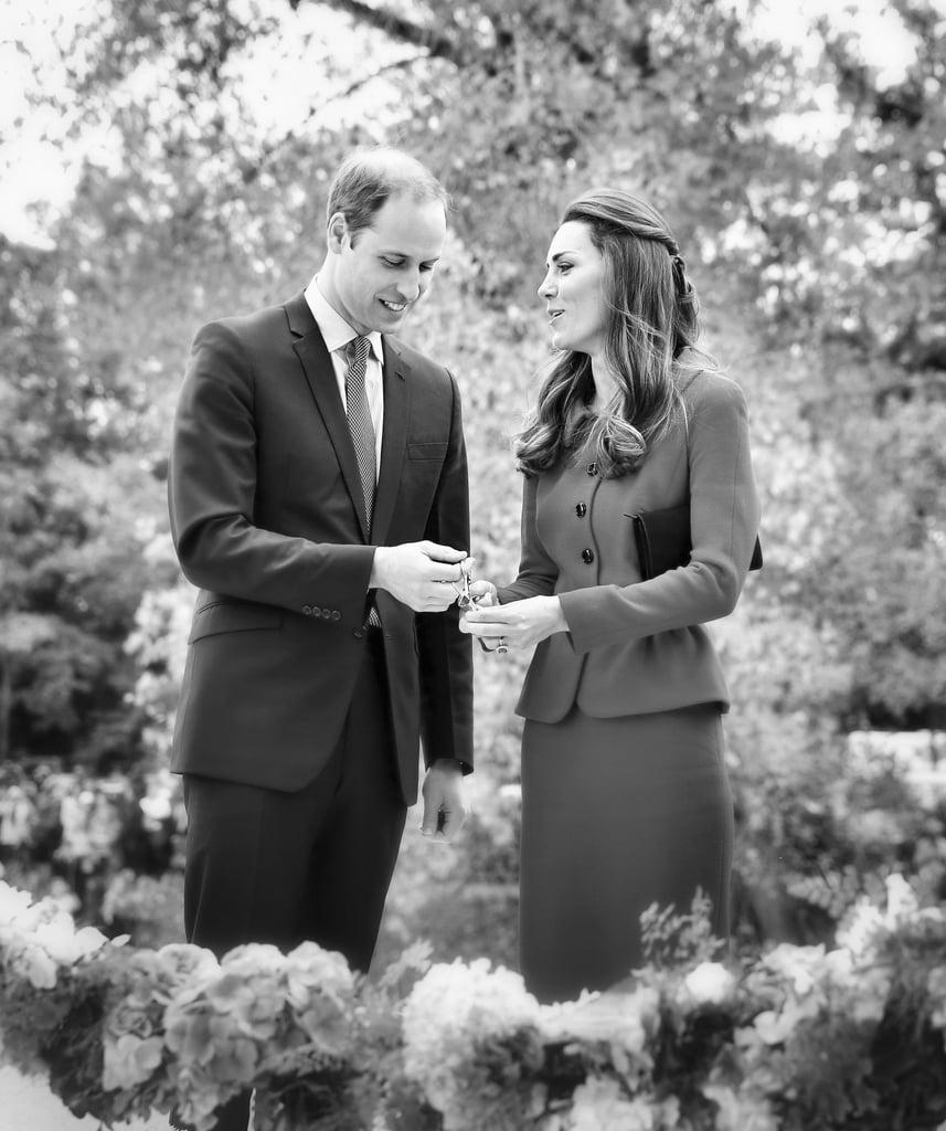 British Royal Family Black and White Photos