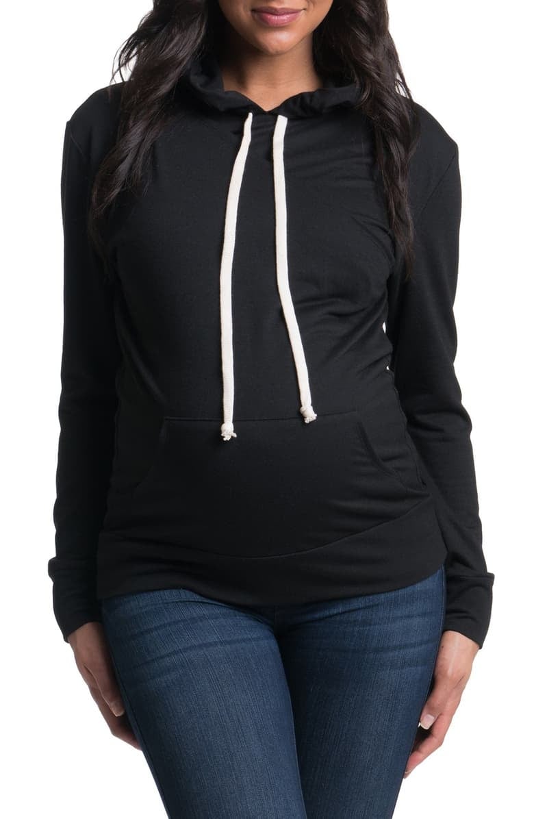 Bun Maternity 'Cozy' Maternity/Nursing Hoodie 