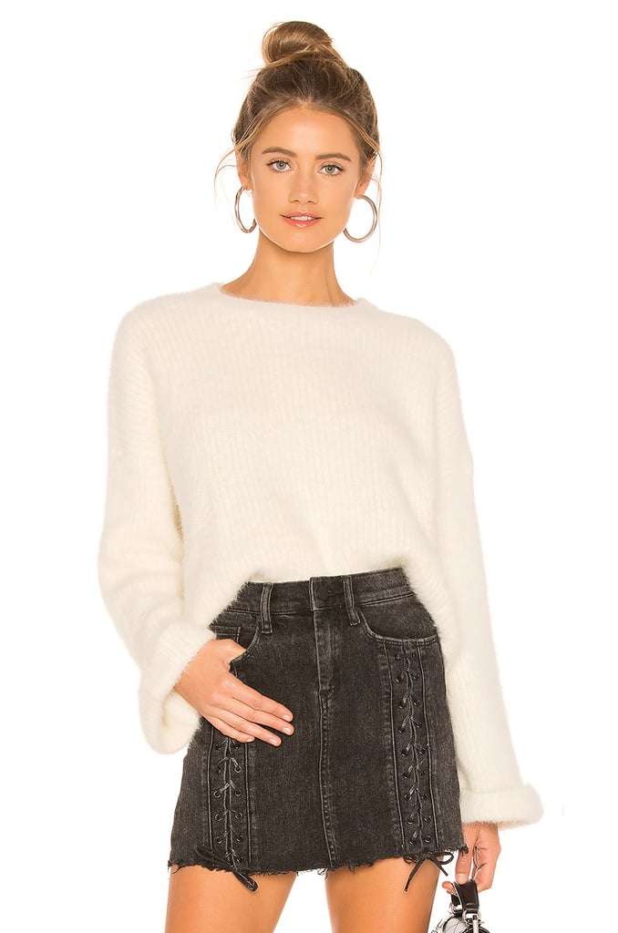 Superdown Jessie Fuzzy Sweater