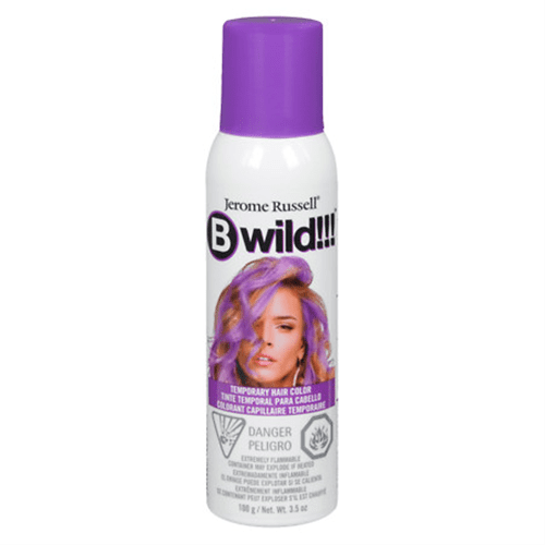 Jerome Russell Bwild!!! Temporary Hair Color Spray in Purple ($6)