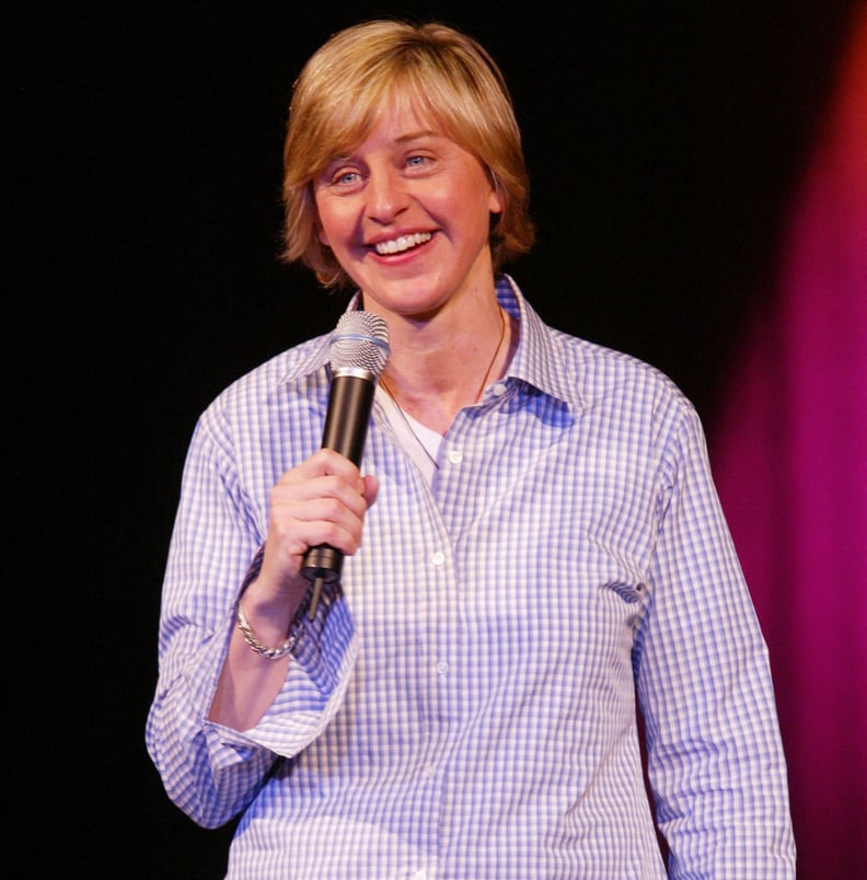 Ellen DeGeneres opens her stand-up 2003 tour at the Luther Burbank Center in Santa Rosa, CA (Photo by Steve Jennings/WireImage)