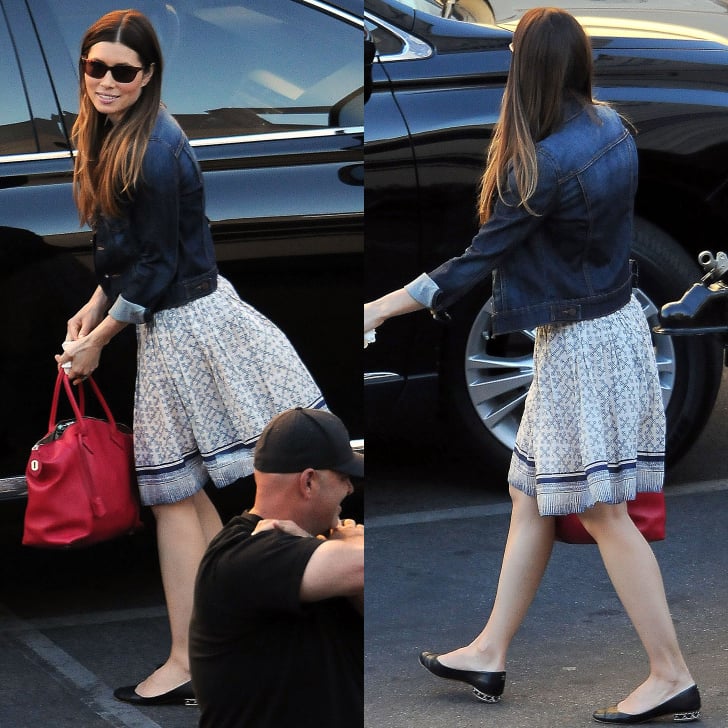 jessica biel casual style