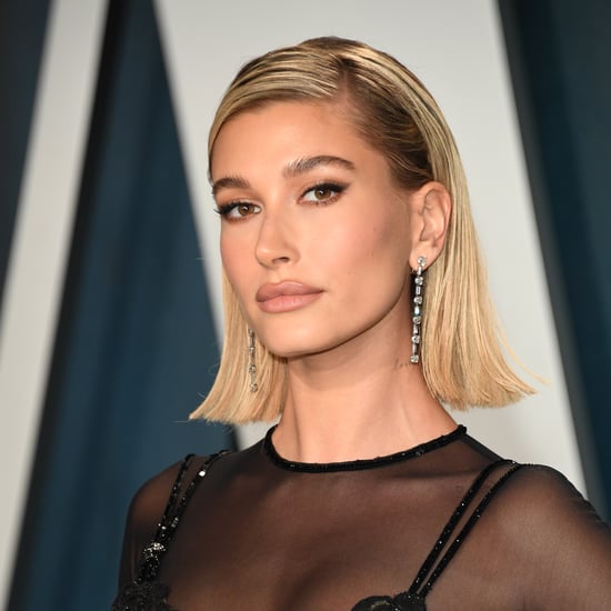 Hailey Bieber's Sexy Eye Makeup at the Oscars 2020