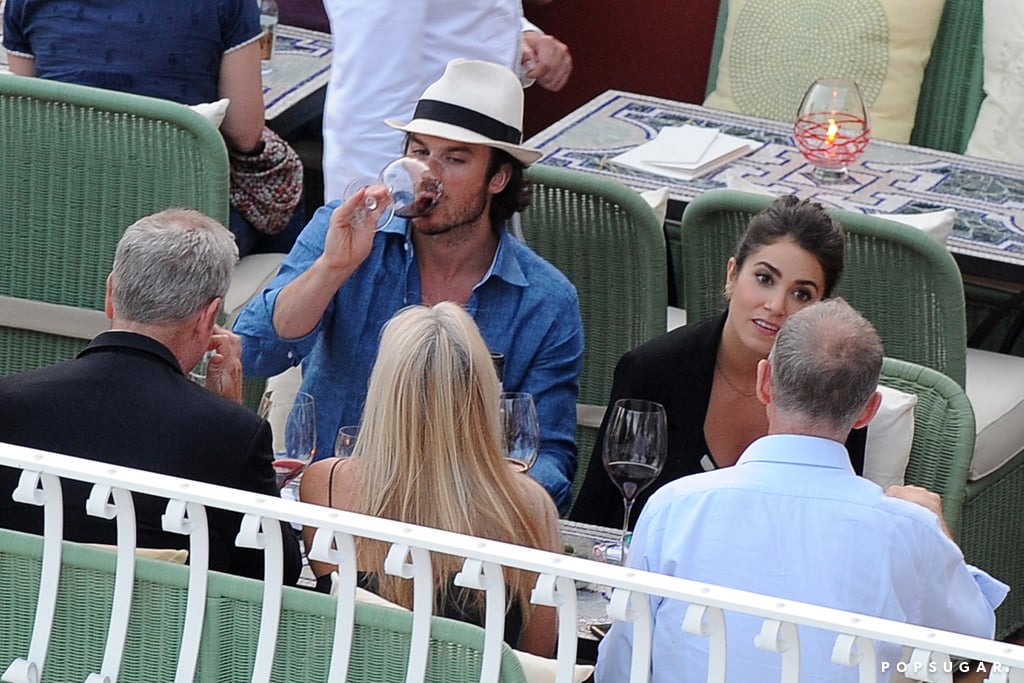 Ian Somerhalder and Nikki Reed Show PDA in Italy | Pictures