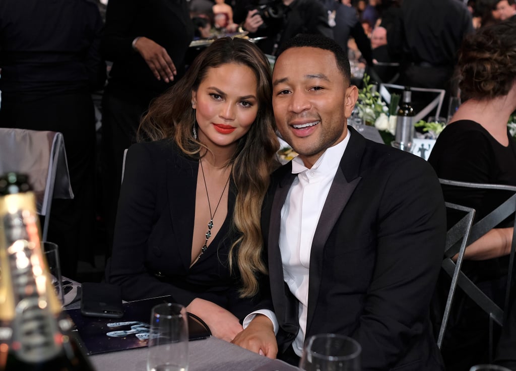 Chrissy Teigen and John Legend at the 2017 SAG Awards POPSUGAR Celebrity(02)
