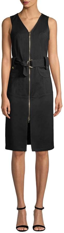 Derek Lam Vest Dress with Belt