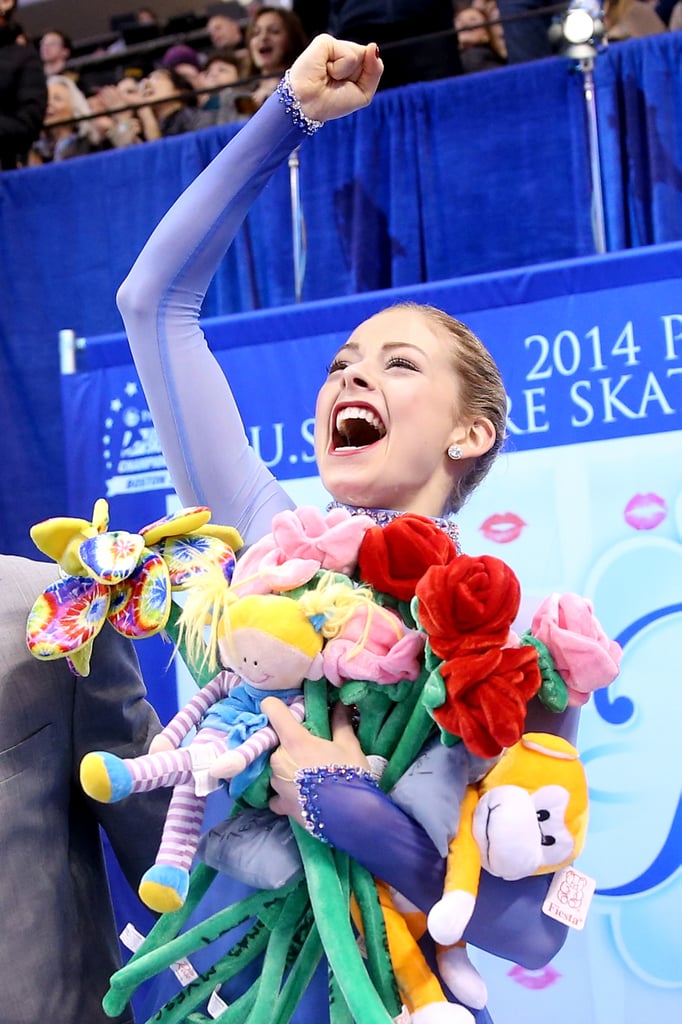 Gracie Gold won the US championship and guaranteed herself a spot on the team.