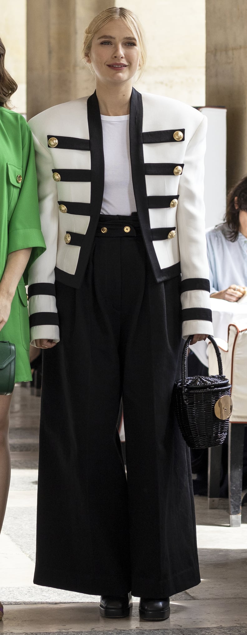 Camille's Balmain Jacket, "Emily in Paris" Season 2, Episode 1