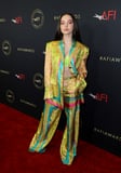 Dove Cameron’s Printed Versace Suit Is Straight From the Runway