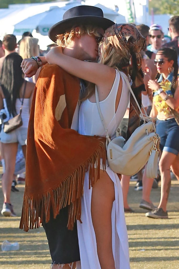 Gigi Hadid and Cody Simpson Coachella PDA 2015