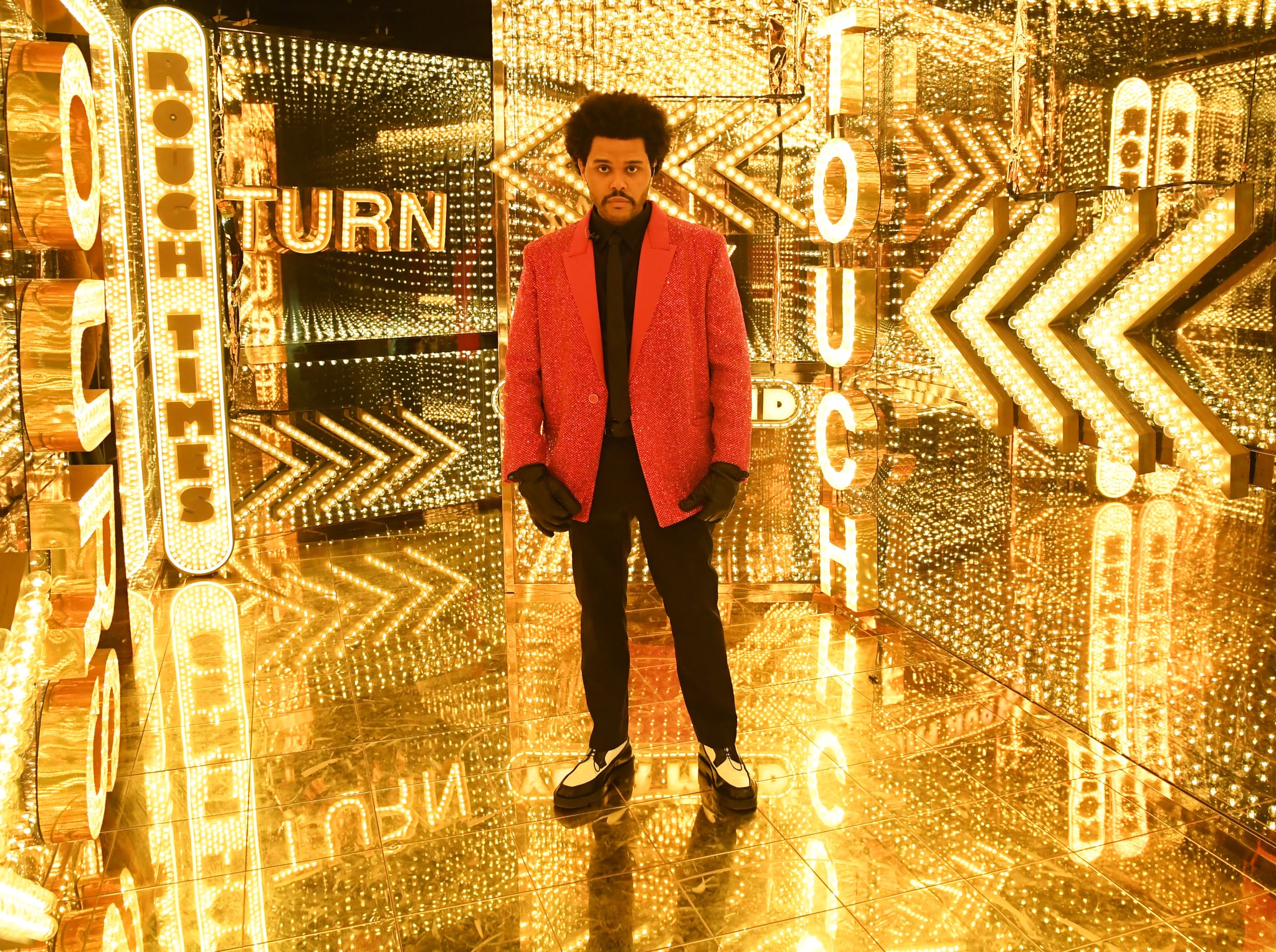 The Weeknd's Givenchy Suit Super Bowl Halftime Show POPSUGAR Fashion