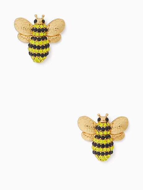 Kate Spade Picnic Perfect Pave Bee Studs | So Cute! Kate Spade's New Spring  Collection Will Make You Want to Go on a Picnic | POPSUGAR Fashion Photo 2