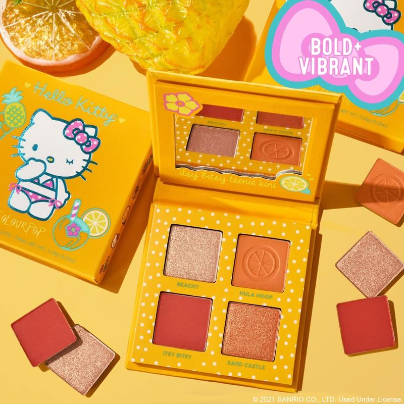 ColourPop x Hello Kitty Teenie Kini Eyeshadow Palette