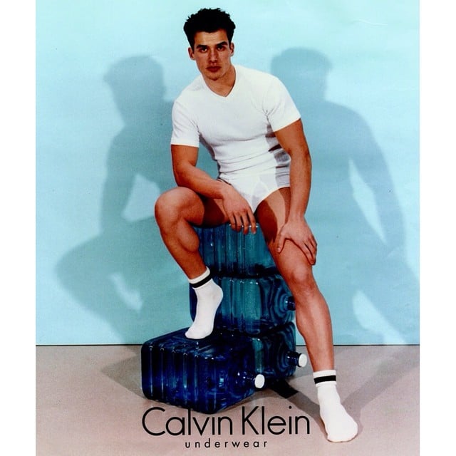 Antonio Sabàto Jr. in a 1996 Calvin Klein Ad
