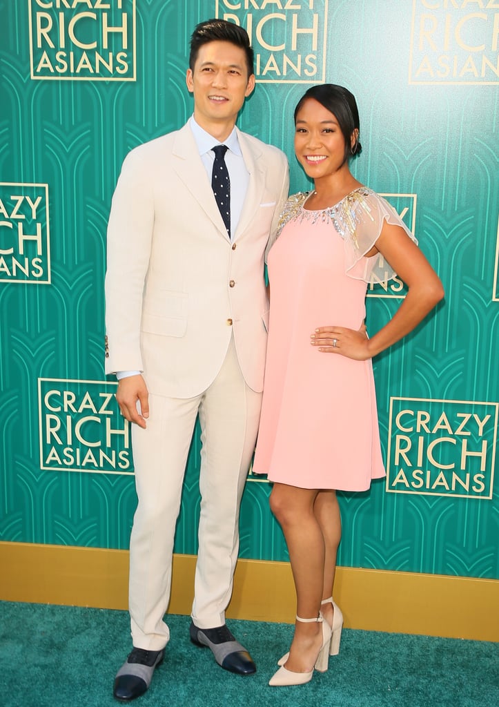 Pictured: Harry Shum Jr. and his wife Shelby Rabara