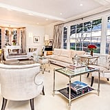 Instead of going all white per Jennifer's request, Michelle softened the color palette with muted grays and pastels to create warmth, depth, and a calming atmosphere in which J Lo could unwind after long stretches on the road.