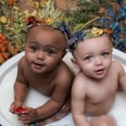You Won't Believe the Infants in This Incredible Rainbow Baby Photo Are Twins