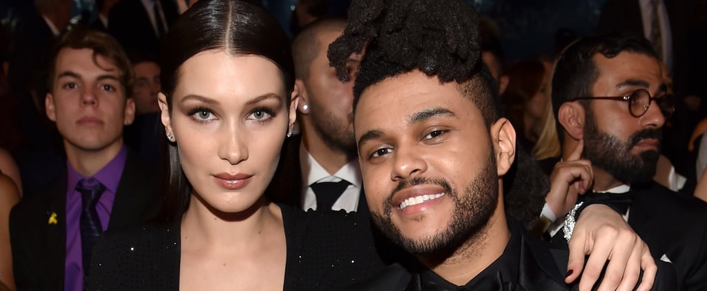 The Weeknd and Bella Hadid at the Grammys 2016