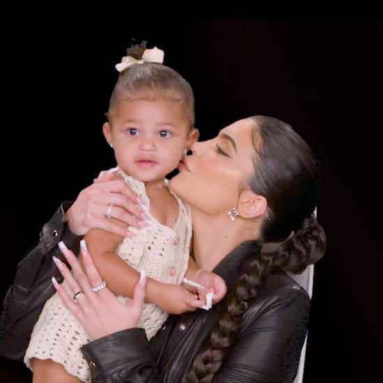 Video of Stormi Webster on Ellen With Kylie Jenner