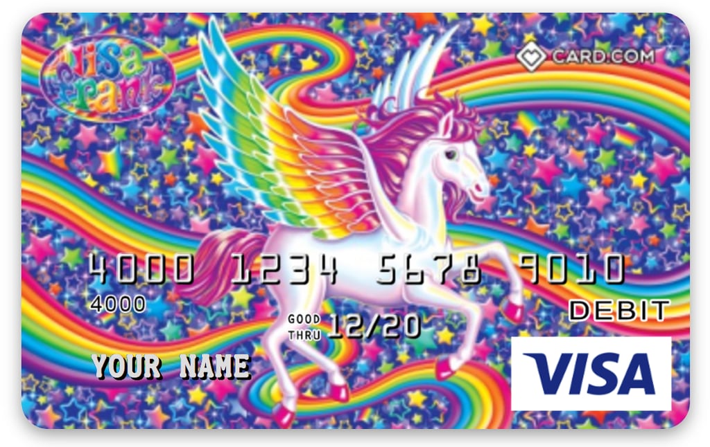 Lisa Frank Debit Cards Popsugar Love Sex
