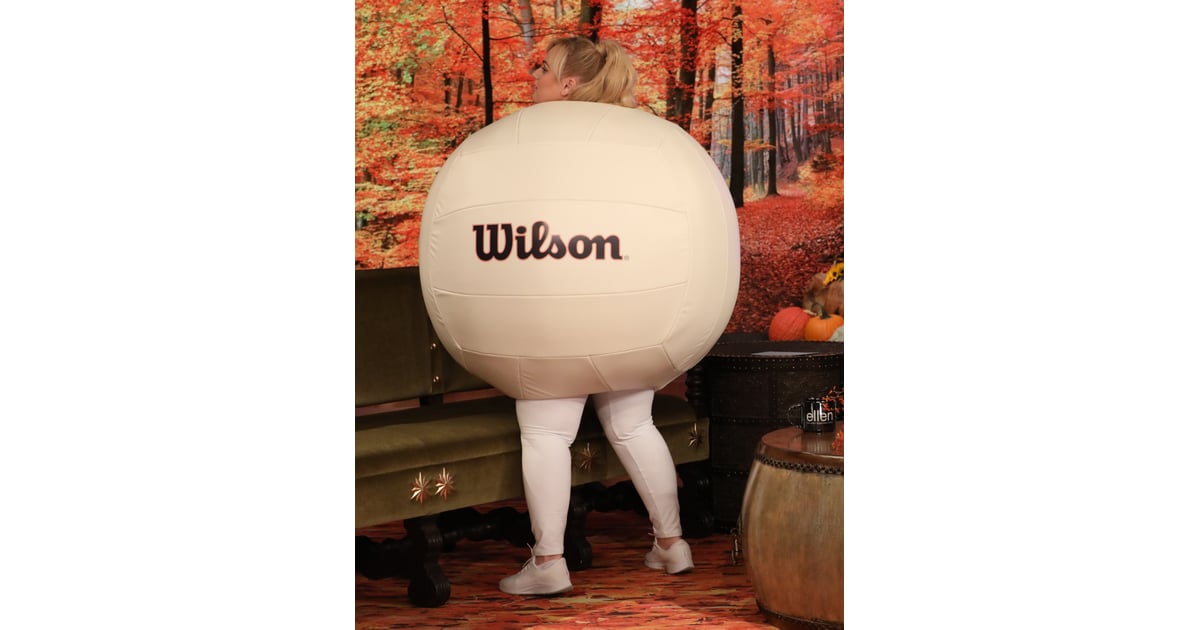 Rebel Wilson's Volleyball Halloween Costume 2018 POPSUGAR Celebrity
