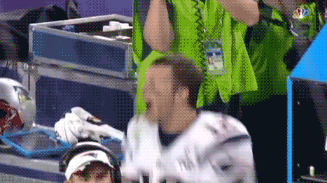 Tom was SO excited.