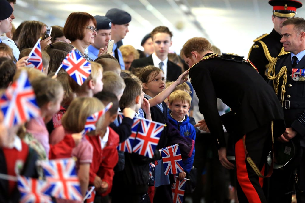 Prince Harry Visiting Suffolk July 2017