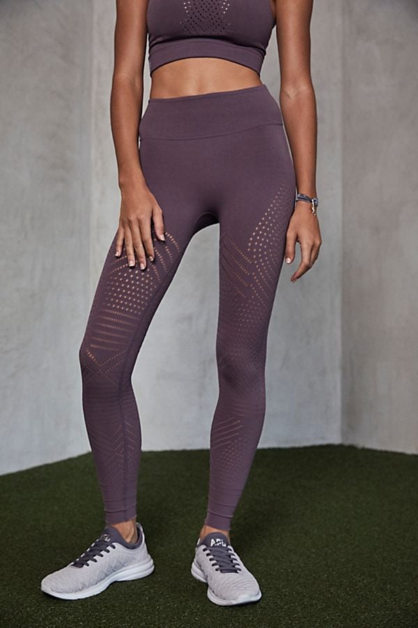 Cool Swirls and Clouds Patterned Leggings - Best Victoria Sport