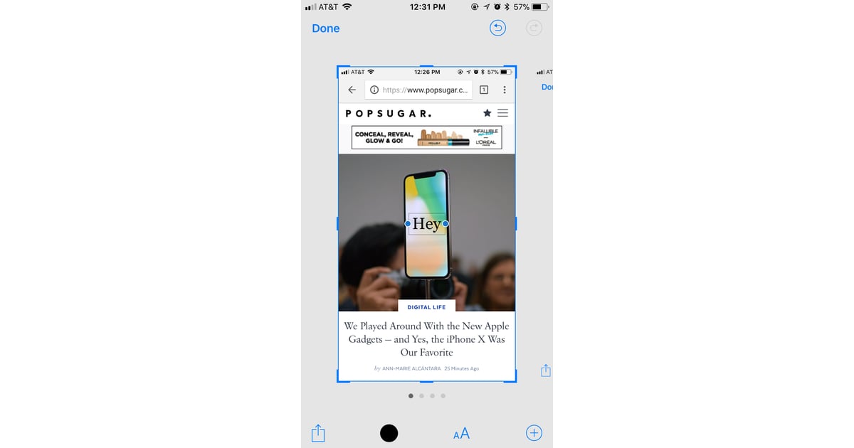 Add text to your screenshots. How Do I Use Screenshots in iOS 11