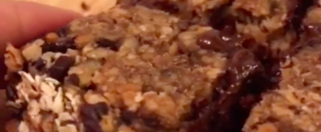 Lazy Vegan Peanut Butter and Chocolate Oat Slice Recipe