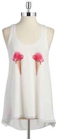 White Crow Ice Cream Tank ($45)