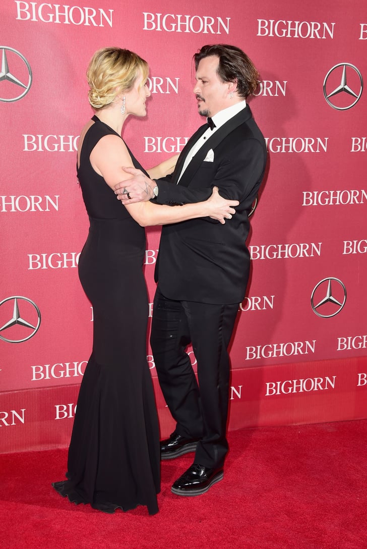 Pictured: Kate Winslet and Johnny Depp | Celebrities at Palm Springs